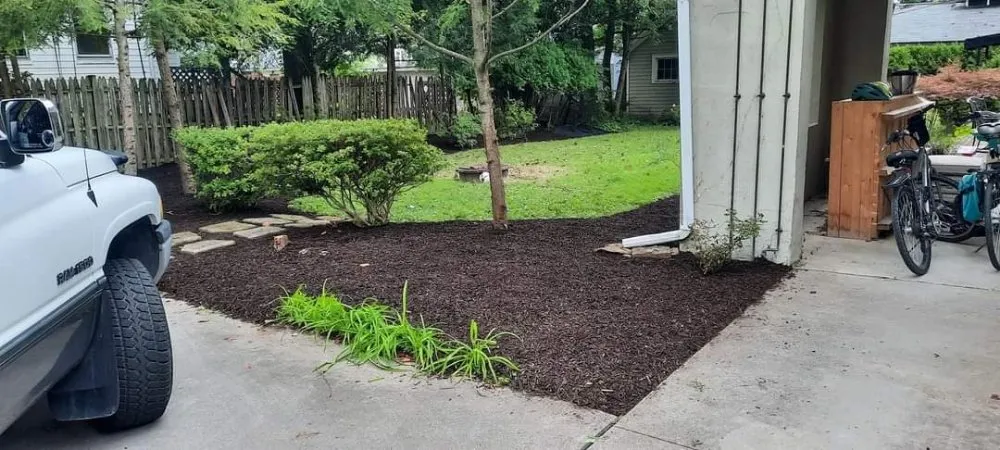 Custom outdoor landscaping in Windber, PA by Diamond lawn service
