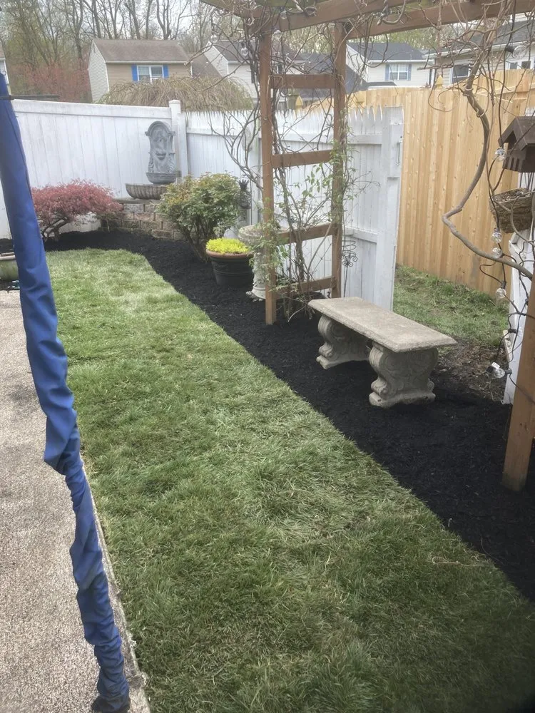 Top-rated garden landscaping in Mount Laurel, NJ by Diamond Lawncare