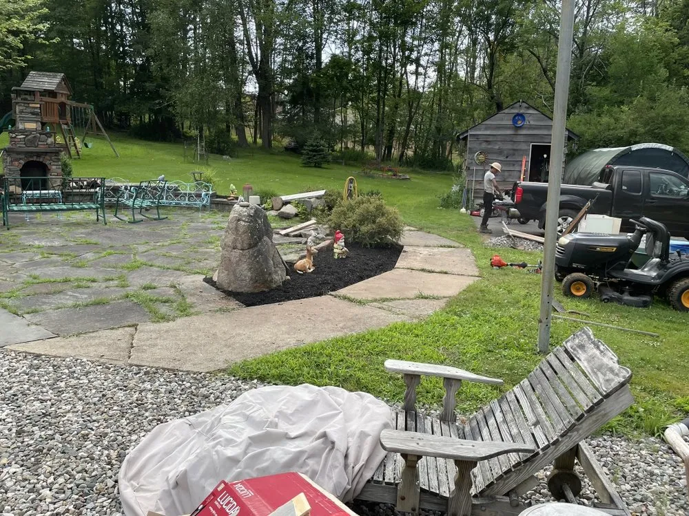 Custom lawn mowing service for homes in Liberty, NY by Diamond Property Maintenance