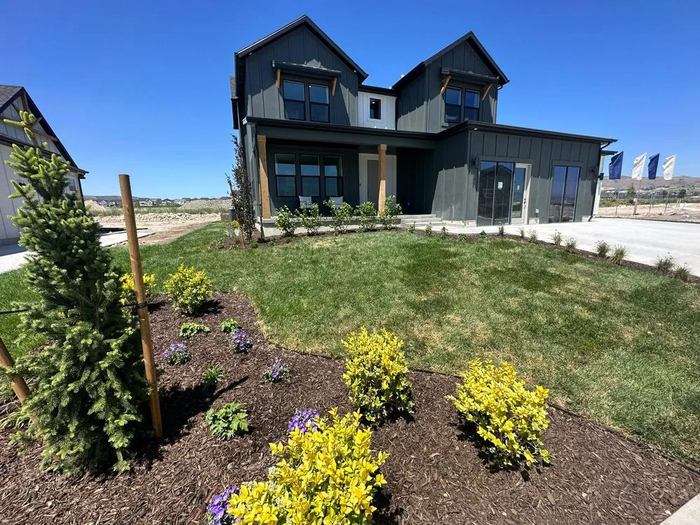 Custom outdoor landscaping for year-round maintenance across American Fork, UT - Diamond Property Services