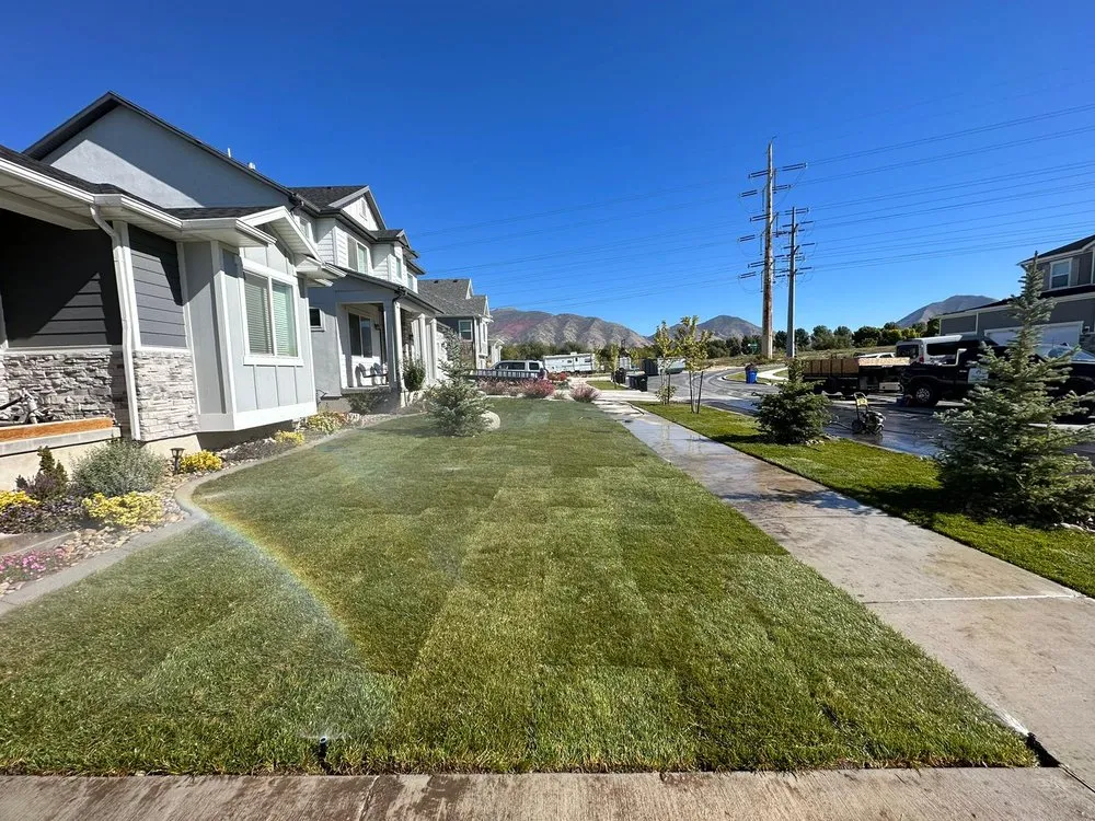 Local landscape design in American Fork, UT by Diamond Property Services