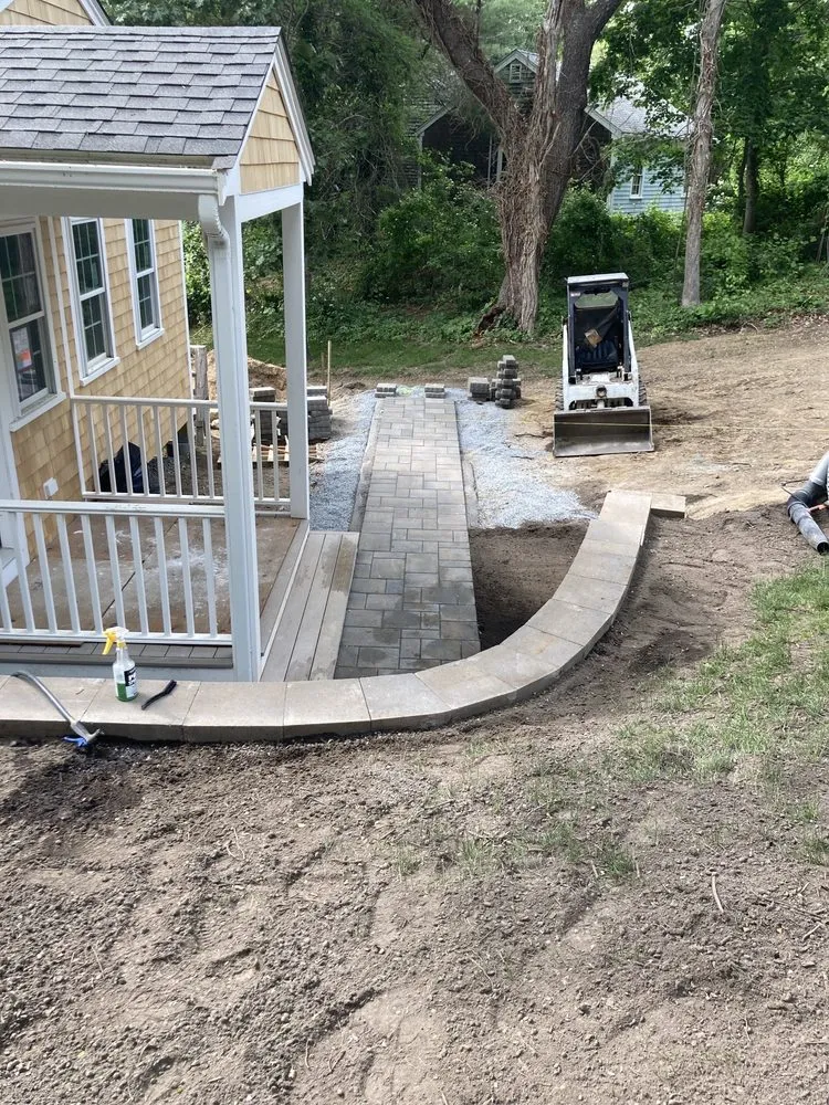 Top-rated yard cleanup service in Mashpee, MA - Diamond Touch Masonry