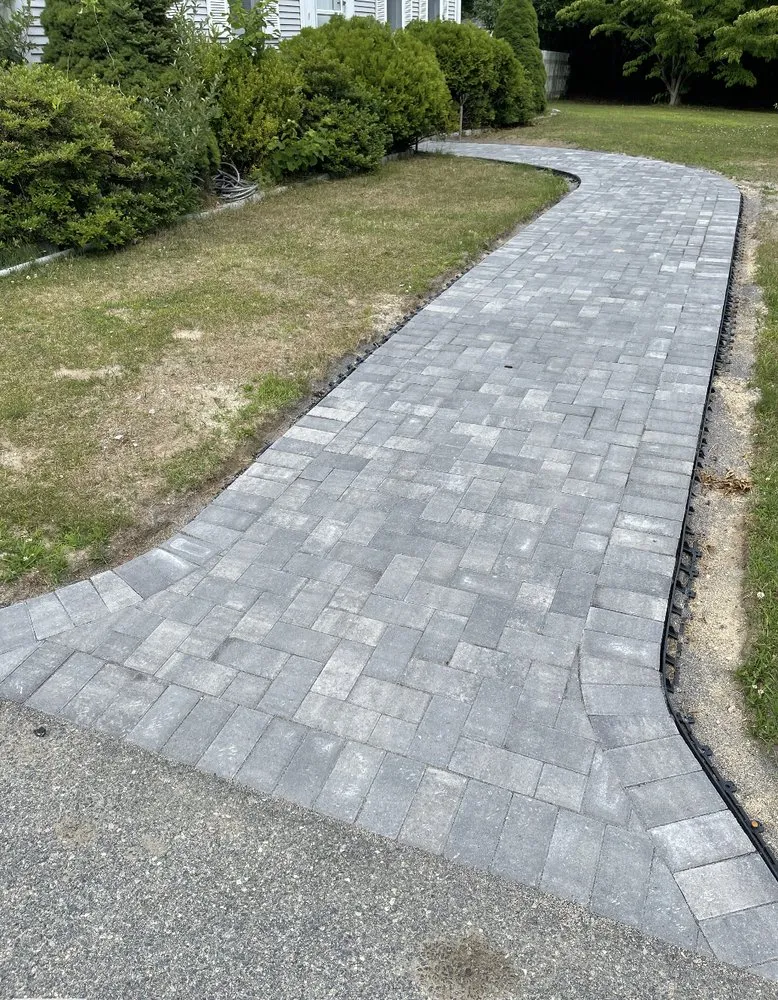 Reliable yard cleanup service with custom design across Mashpee, MA - Diamond Touch Masonry
