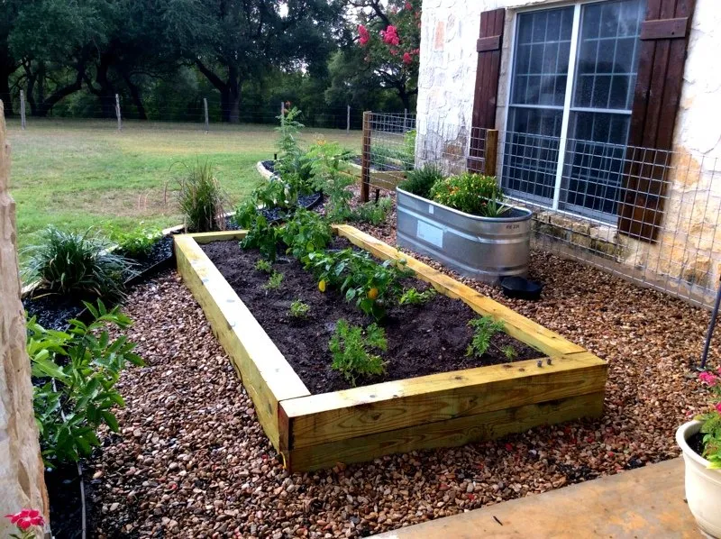 Local garden landscaping in San Marcos, TX - Diamondback Landscaping