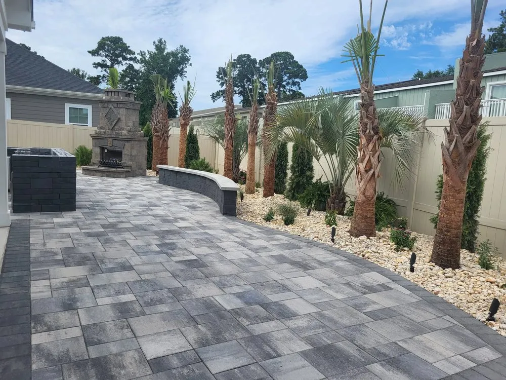 Professional garden landscaping for residential properties across Bradenton, FL - Diamonds Lawn Care Service