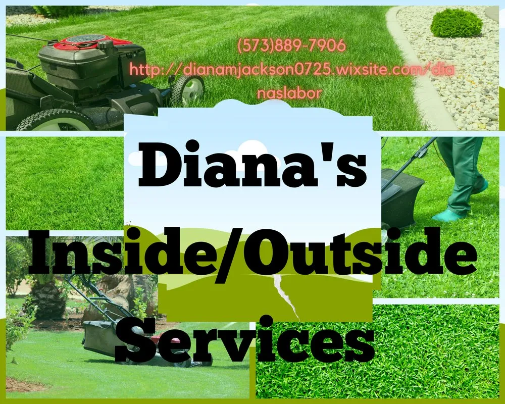 Local yard maintenance in Licking, MO by Diana's Inside & Outside Services