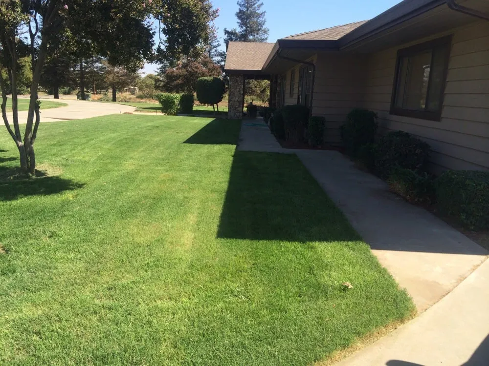 Custom residential landscaping for beautiful yards in Turlock, CA by Diaz and Flores Landscape Maintenence