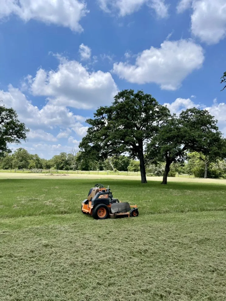 Custom residential landscaping with custom design across Brenham, TX - Diaz Brothers