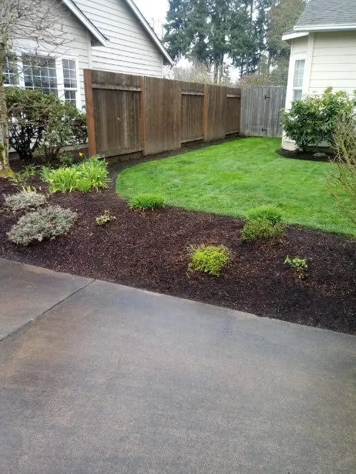Custom landscape installation in Eugene, OR - Diaz Gardening Services