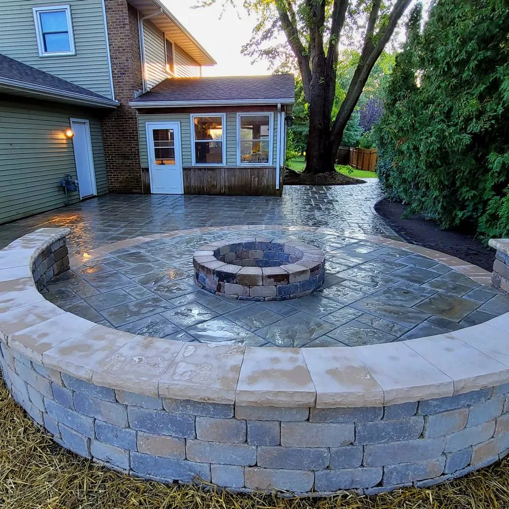 Professional outdoor landscaping for homes in Madison, WI by Diaz Landscape Construction