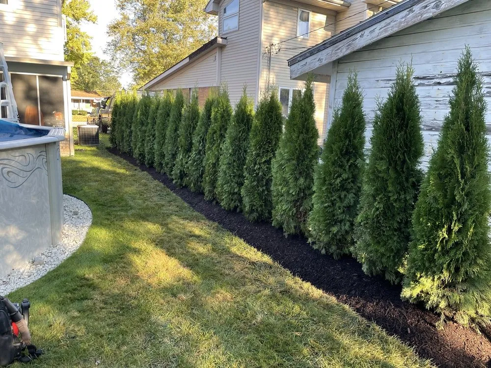 Custom garden landscaping for outdoor upgrades in Shelby Township, MI by Diaz Landscaping