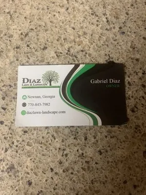 Diaz Lawn and Landscape Logo