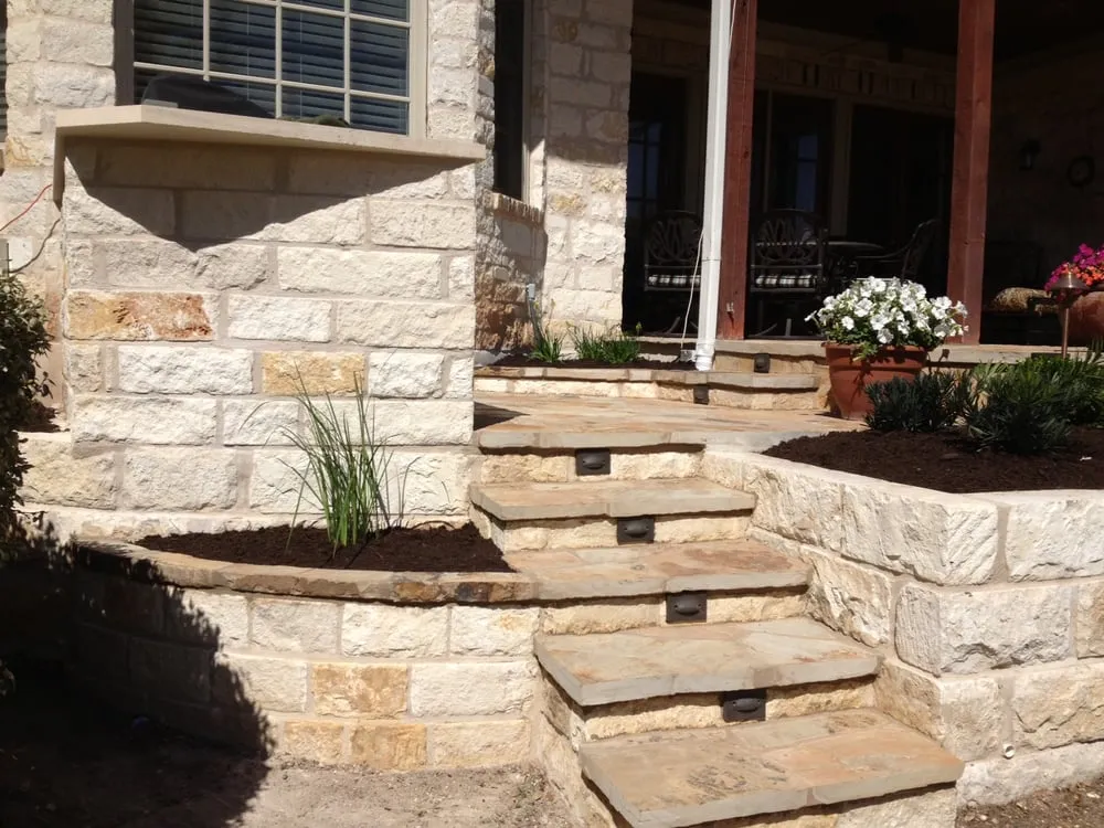 Professional landscape design in Austin, TX by Diaz Lawn