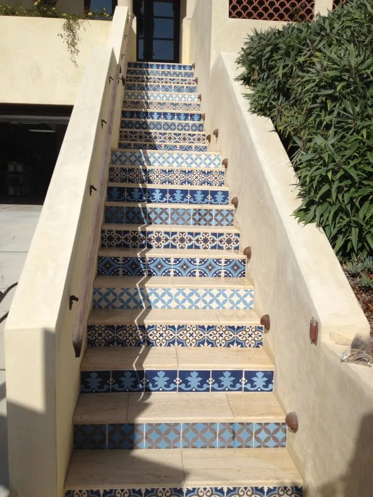 Custom garden landscaping in Glendale, CA by Dibara Masonry