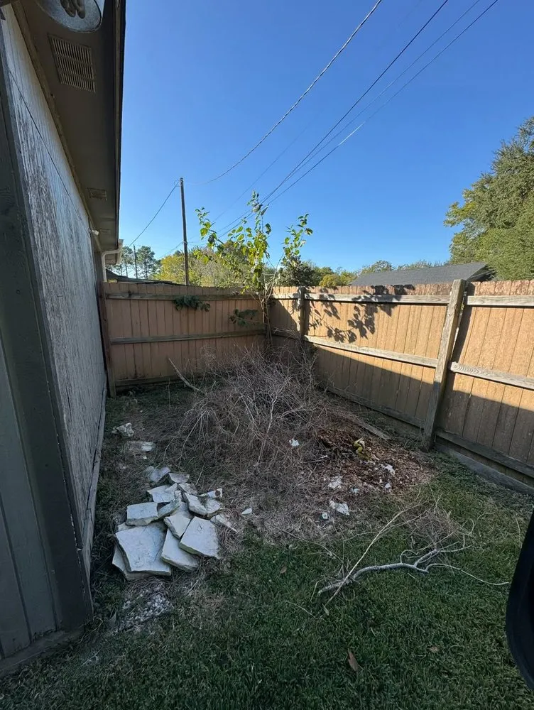 Professional yard cleanup service in Texas City, TX - Dickey's Tree Trimming & Landscaping