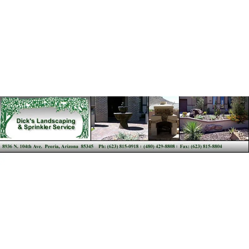 Trusted lawn mowing service in Peoria, AZ by Dicks Landscaping and Sprinkler Service