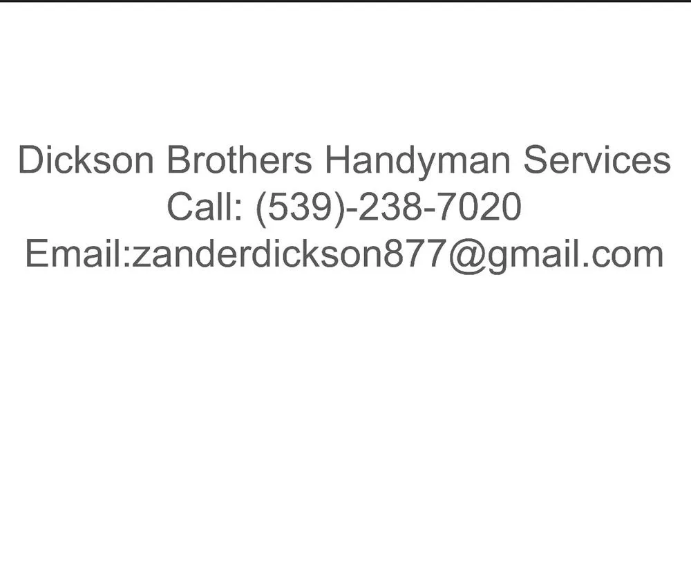 Local lawn mowing service in Bristow, OK - Dickson Brothers Handyman Services