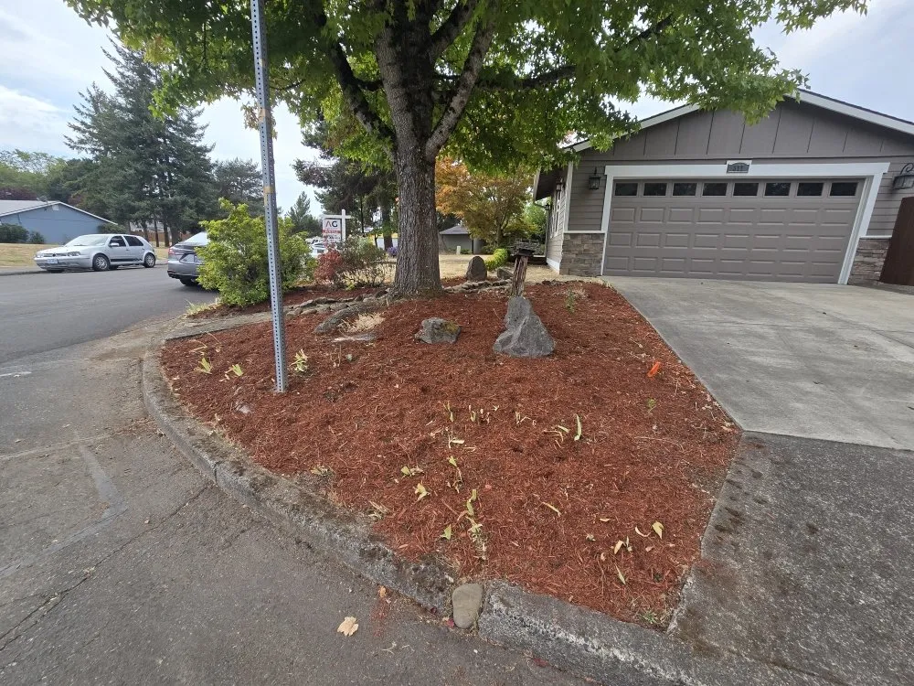 Local lawn mowing service with custom design in Beaverton, OR by Diego Lawn Care Services