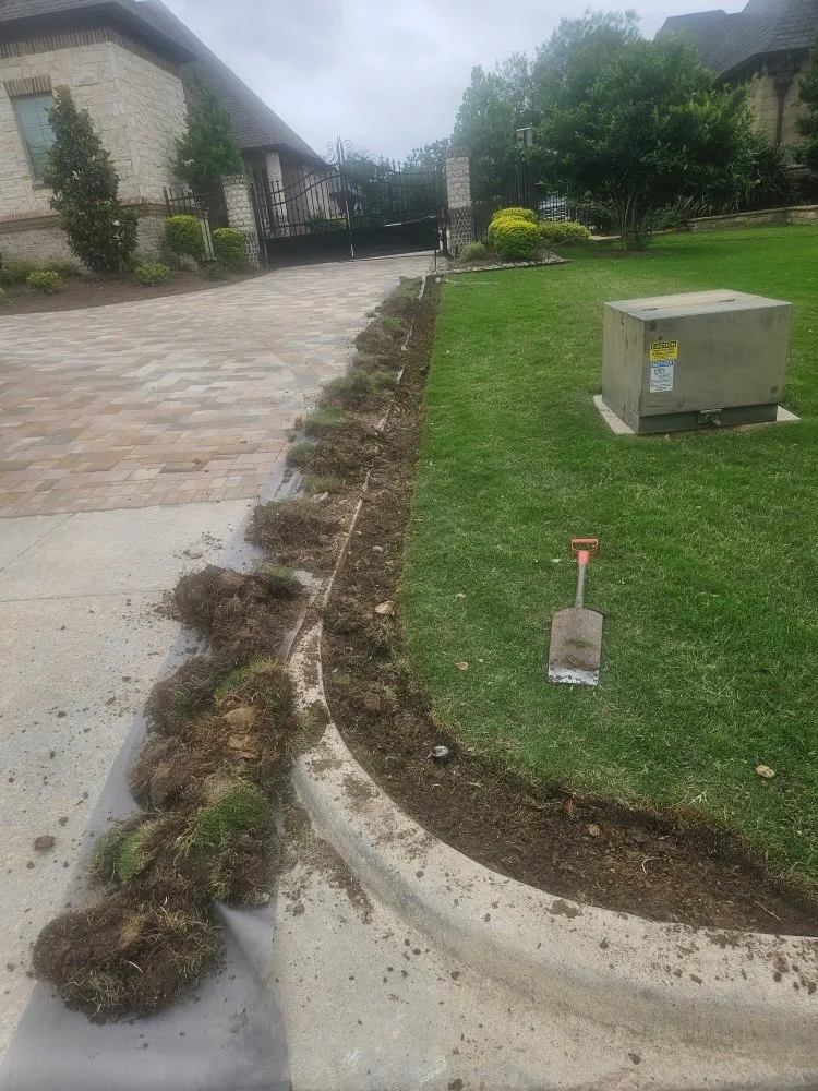 Expert residential landscaping in wylie, TX by Diego's Grass Landscapes