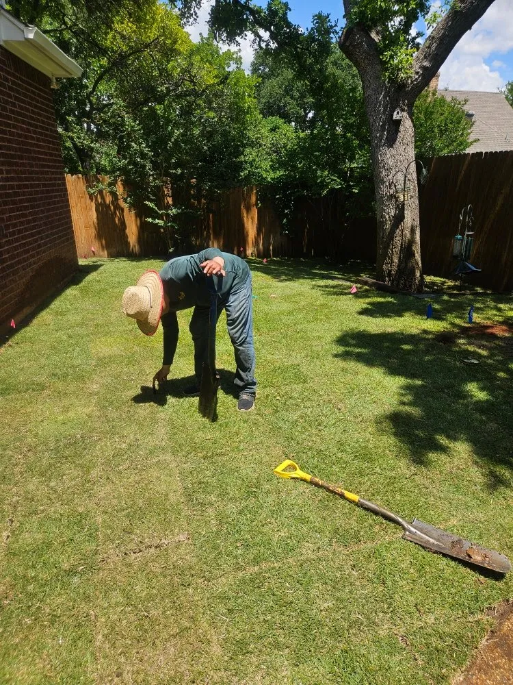 Custom outdoor landscaping in wylie, TX - Diego's Grass Landscapes