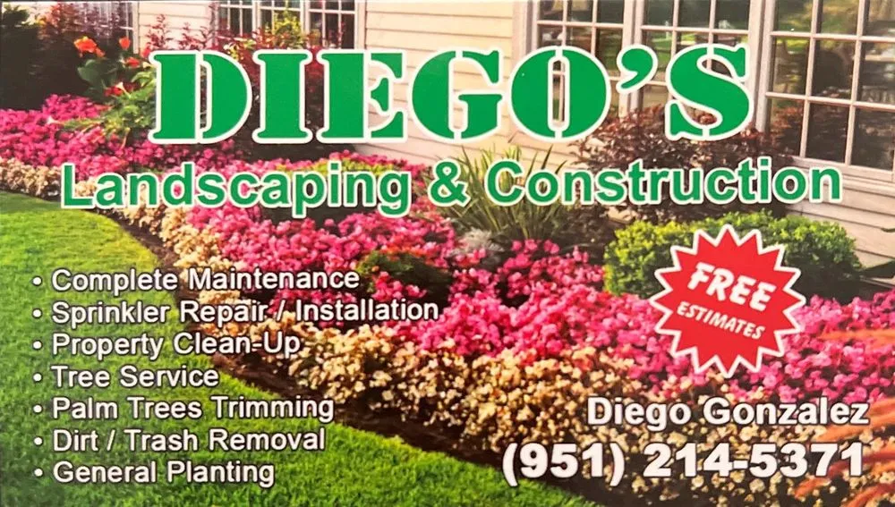 Affordable landscaping services experts serving Hemet, CA - Diego’s Landscaping & Construction