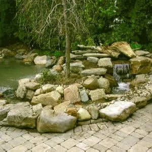 Custom landscape installation in Roseville, MI by Diegos Landscaping LLC