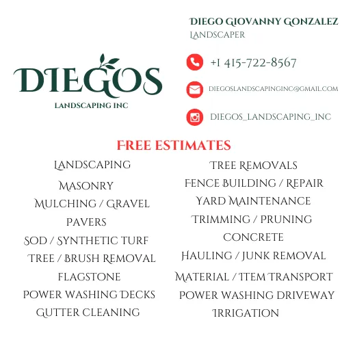 Expert lawn mowing service experts serving Novato, CA - Diegos Landscaping