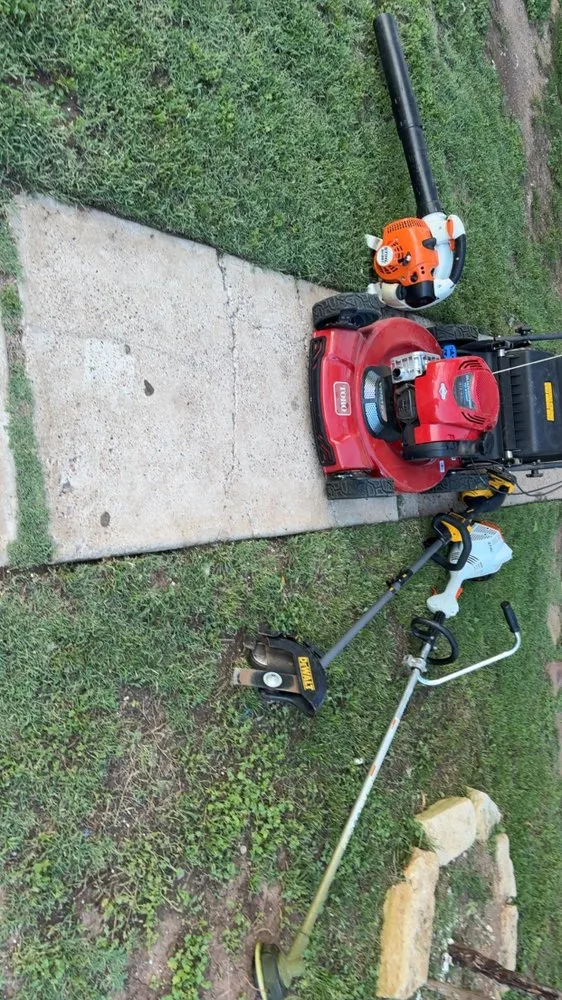 Custom landscaping services in San Angelo, TX by Diego's Lawn Mowing