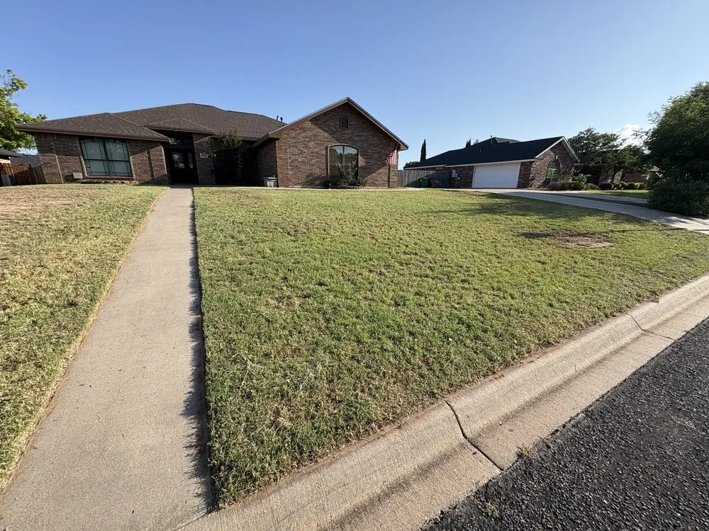 Top-rated landscape installation for beautiful yards in San Angelo, TX by Diego's Lawn Mowing