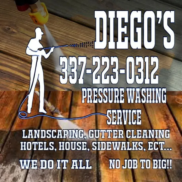 Reliable landscape design in Lake Charles, LA - Diego's Pressure Washing Service