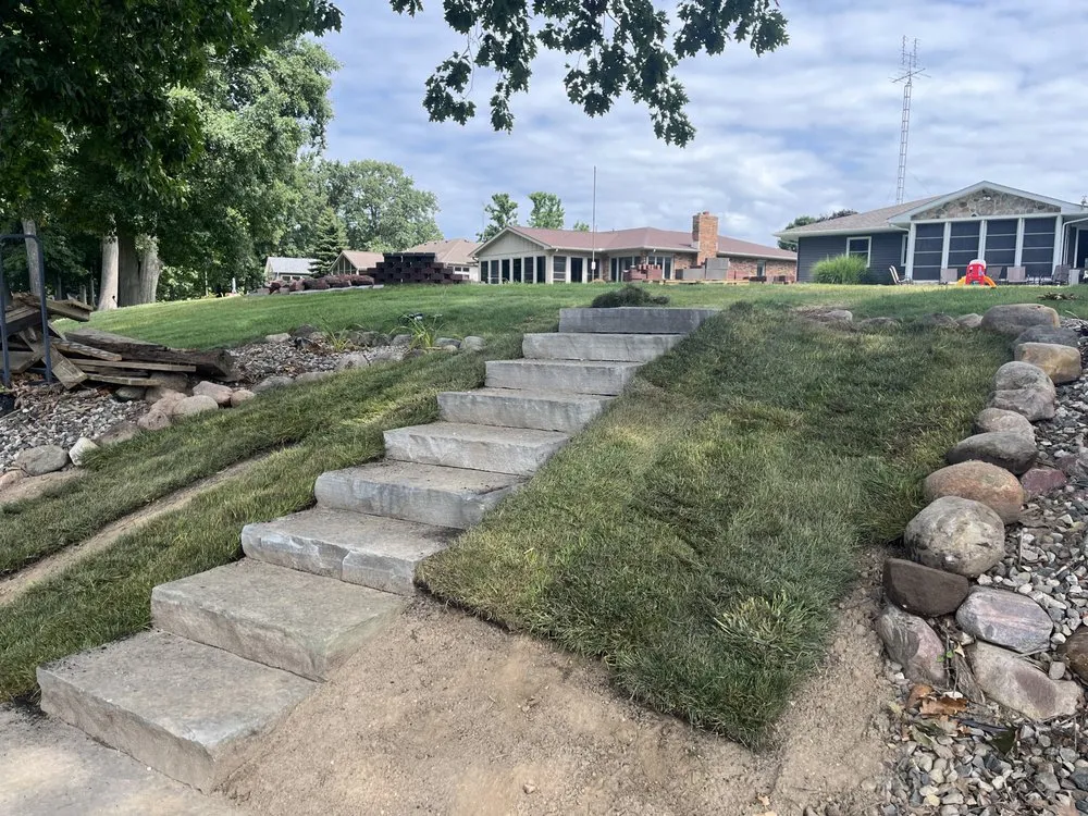 Trusted lawn mowing service in Auburn, IN - Dig And Pour Construction