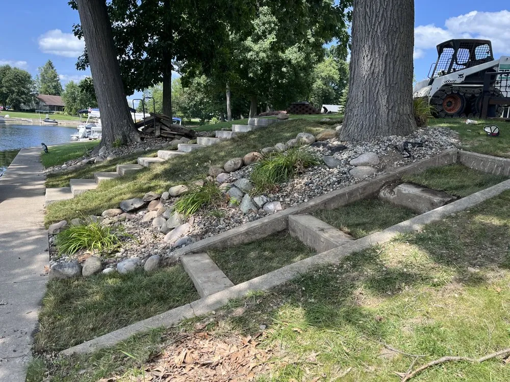 Reliable lawn mowing service for homes across Auburn, IN - Dig And Pour Construction