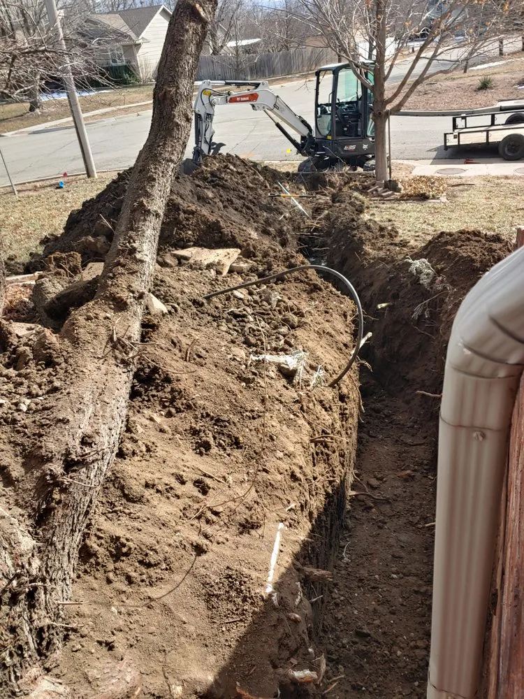 Affordable landscape installation in Wichita, KS by Dig It