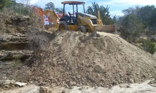 Top-rated yard cleanup service with custom design across Marble Falls, TX - Diggin' Texas Enterprises