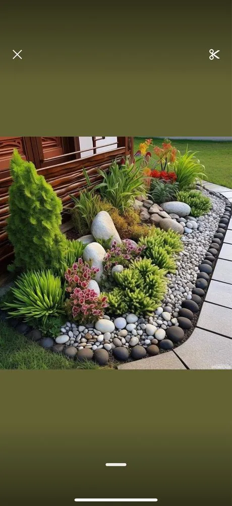 Custom garden landscaping with custom design across Albuquerque, NM - Diligent Designers