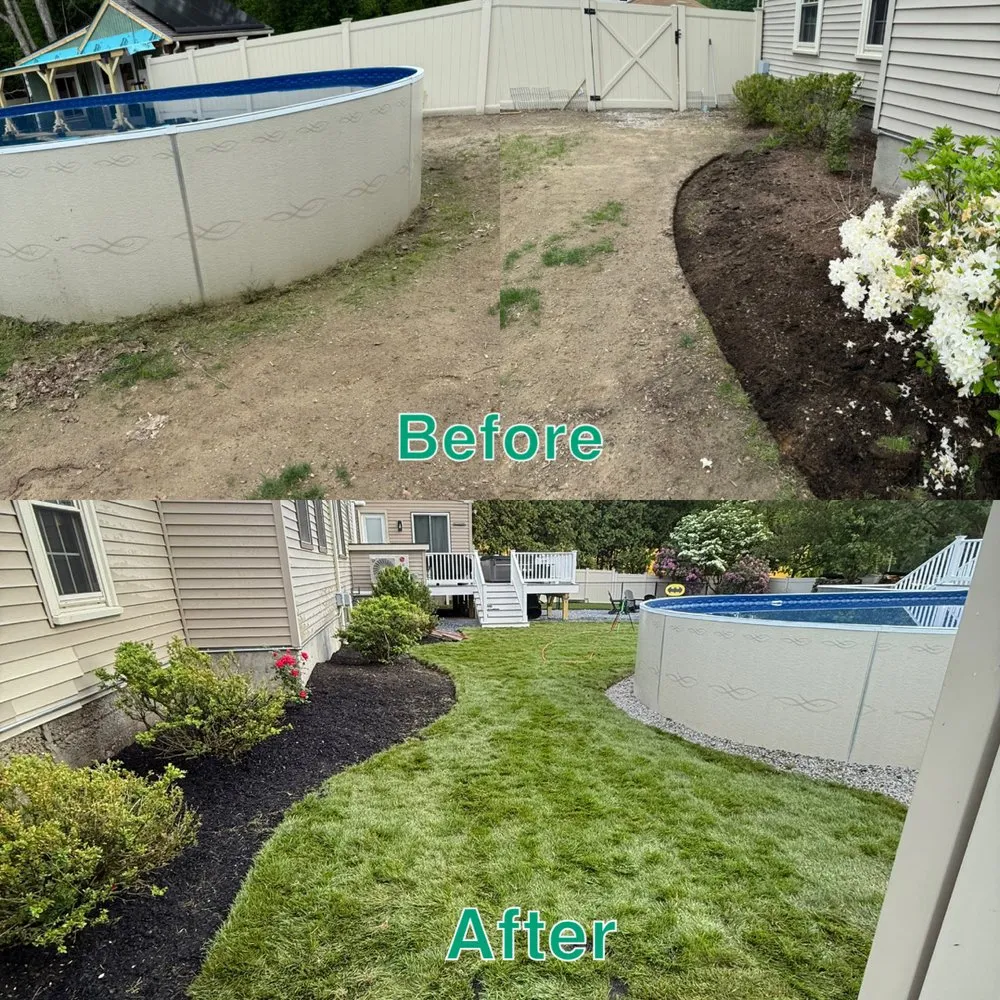 Professional outdoor landscaping in Franklin, MA by Dillon’s Designs Landscaping