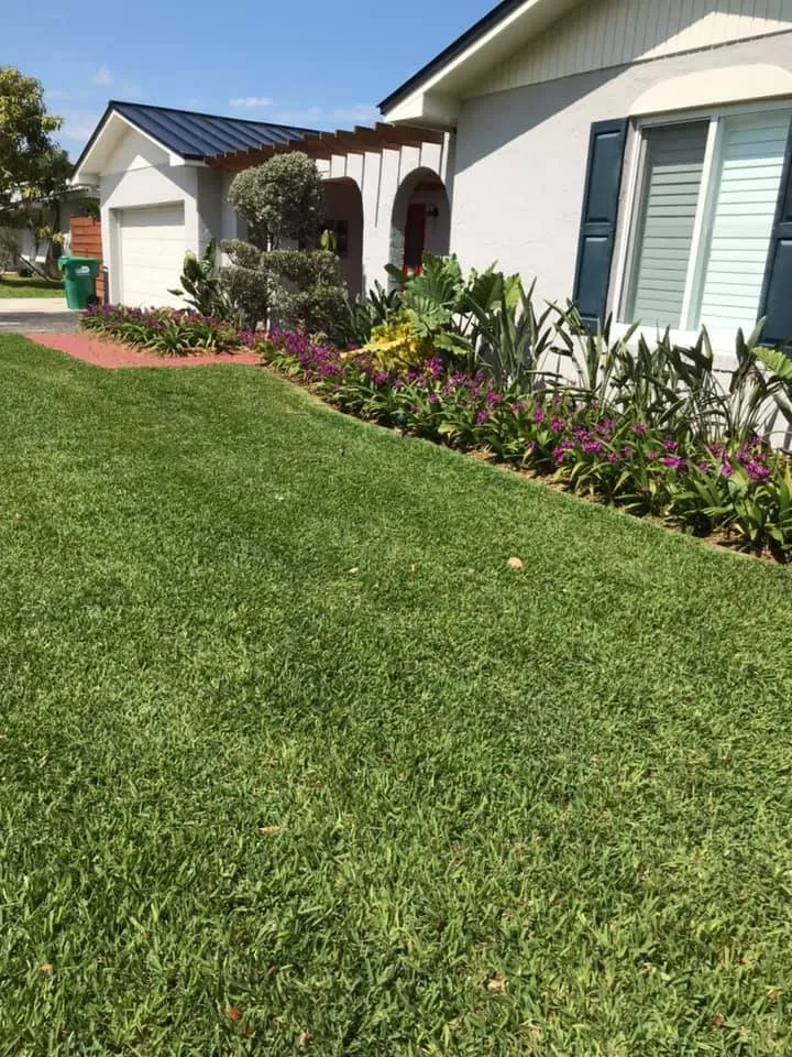 Custom landscape installation in Miami, FL by Dima Landscape Services