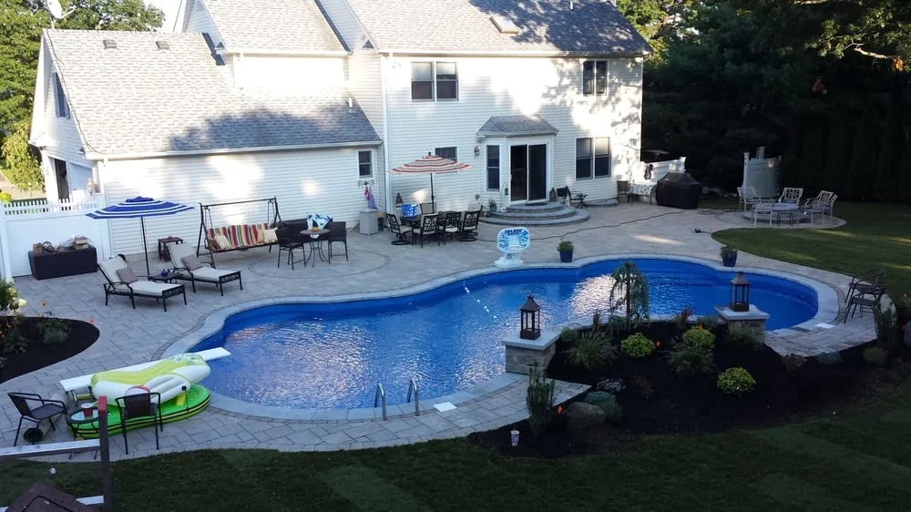 Custom yard maintenance near you in Coram, NY by Dimassi and Sons Landscaping