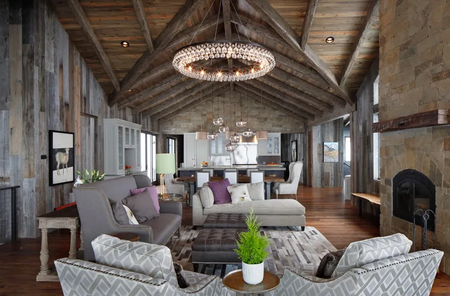 Top-rated garden landscaping with custom design in Steamboat Springs, CO by Dimension Fine Homes