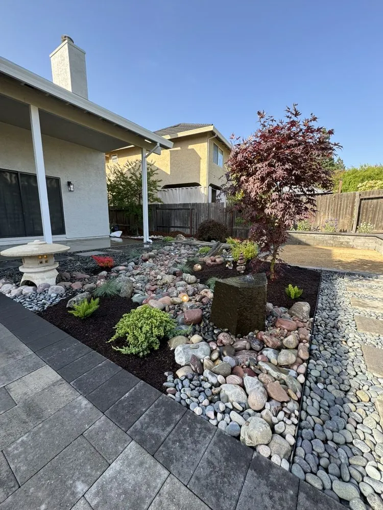 Expert lawn mowing service in Sacramento, CA by Dimensions Landscape & Hardscape