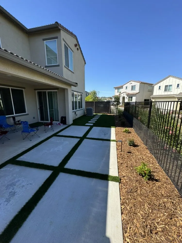 Local lawn mowing service for year-round maintenance in Sacramento, CA by Dimensions Landscape & Hardscape