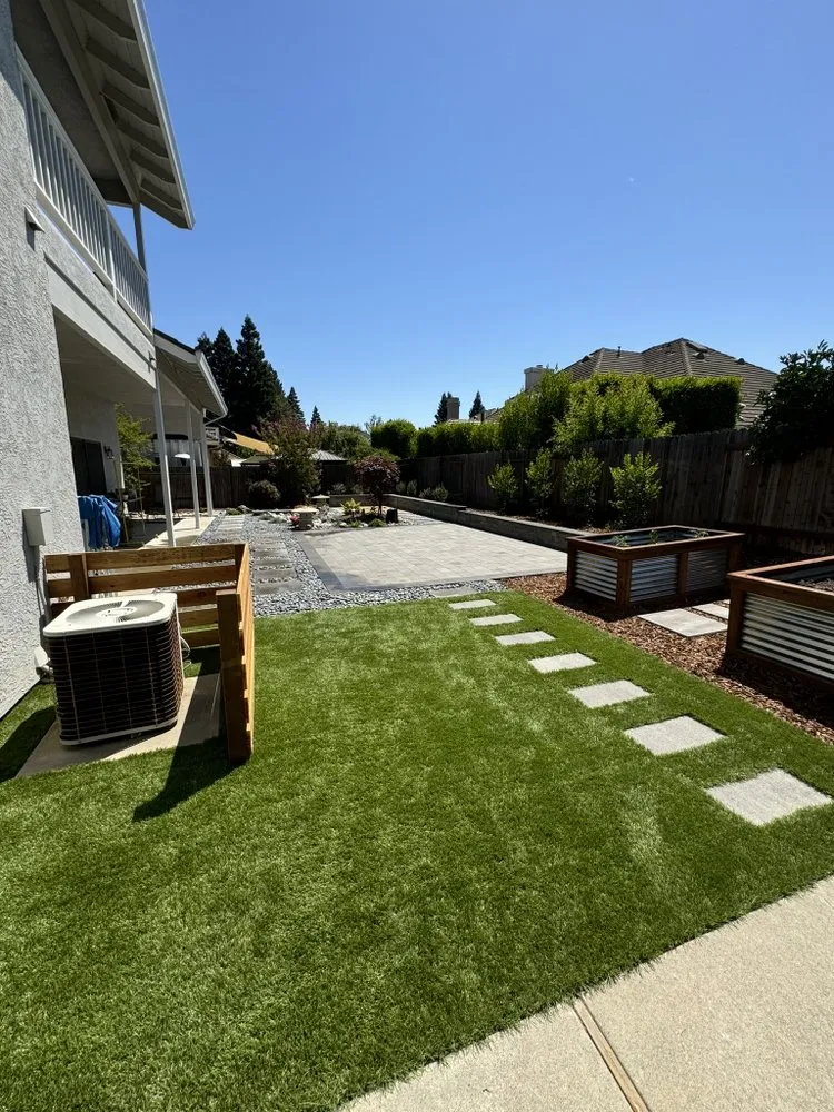 Trusted garden landscaping for residential properties across Sacramento, CA - Dimensions Landscape & Hardscape