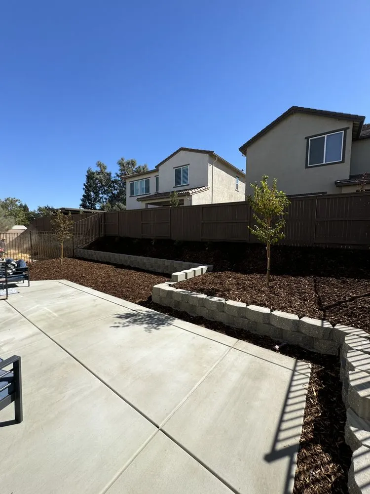Custom outdoor landscaping for residential properties in Sacramento, CA by Dimensions Landscape & Hardscape
