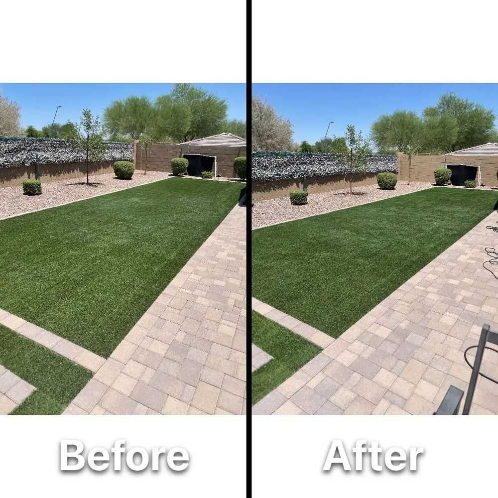 Professional outdoor landscaping in Queen Creek, AZ - Dino Turf Cleaning