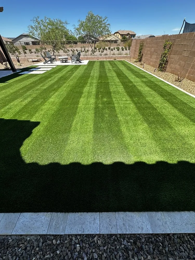 Affordable outdoor landscaping in Queen Creek, AZ by Dino Turf Cleaning