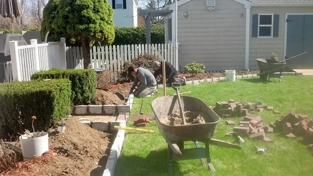 Professional lawn care service in Danbury, CT by Dino's Landscaping & Masonry