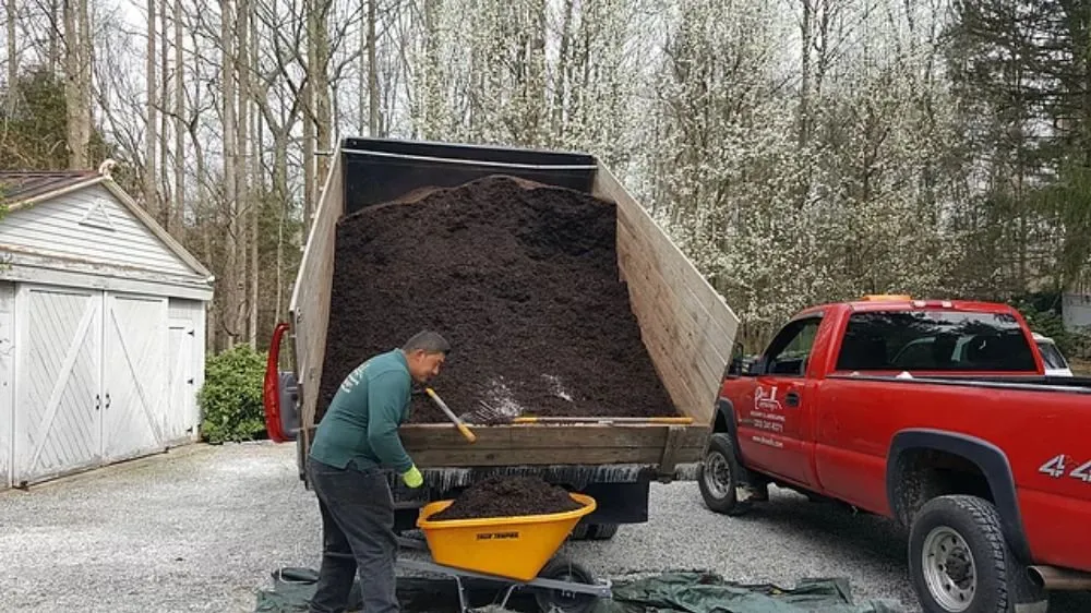 Custom yard cleanup service with custom design across Danbury, CT - Dino's Landscaping & Masonry