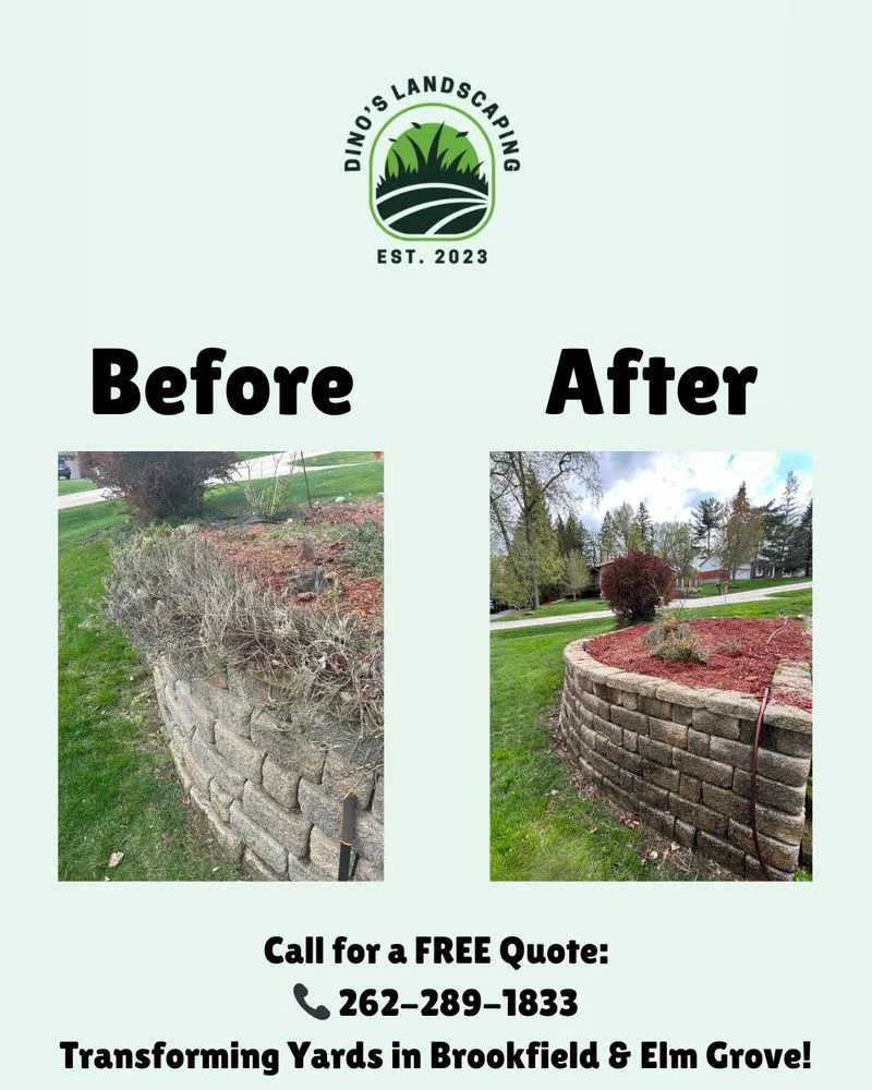 Top-rated garden landscaping experts serving Elm Grove, WI - Dino's Landscaping