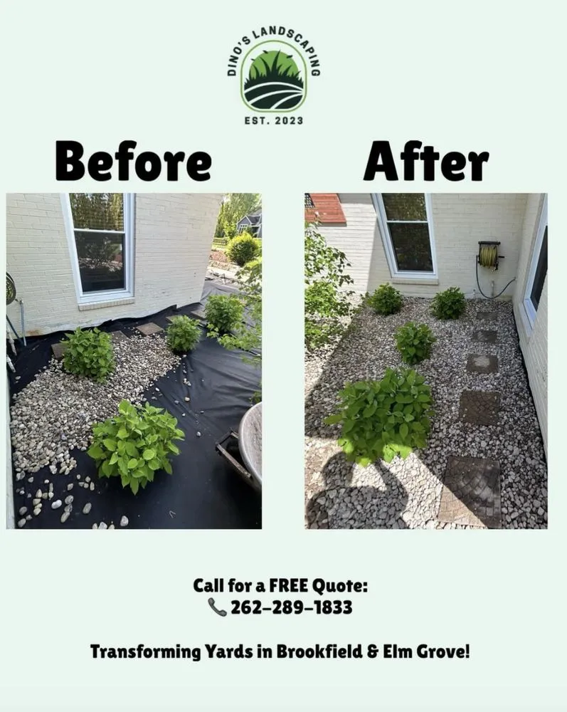 Local yard maintenance for beautiful yards across Elm Grove, WI - Dino's Landscaping