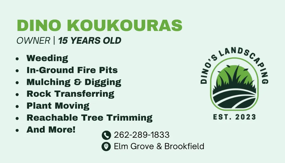 Expert lawn care service for outdoor upgrades across Elm Grove, WI - Dino's Landscaping